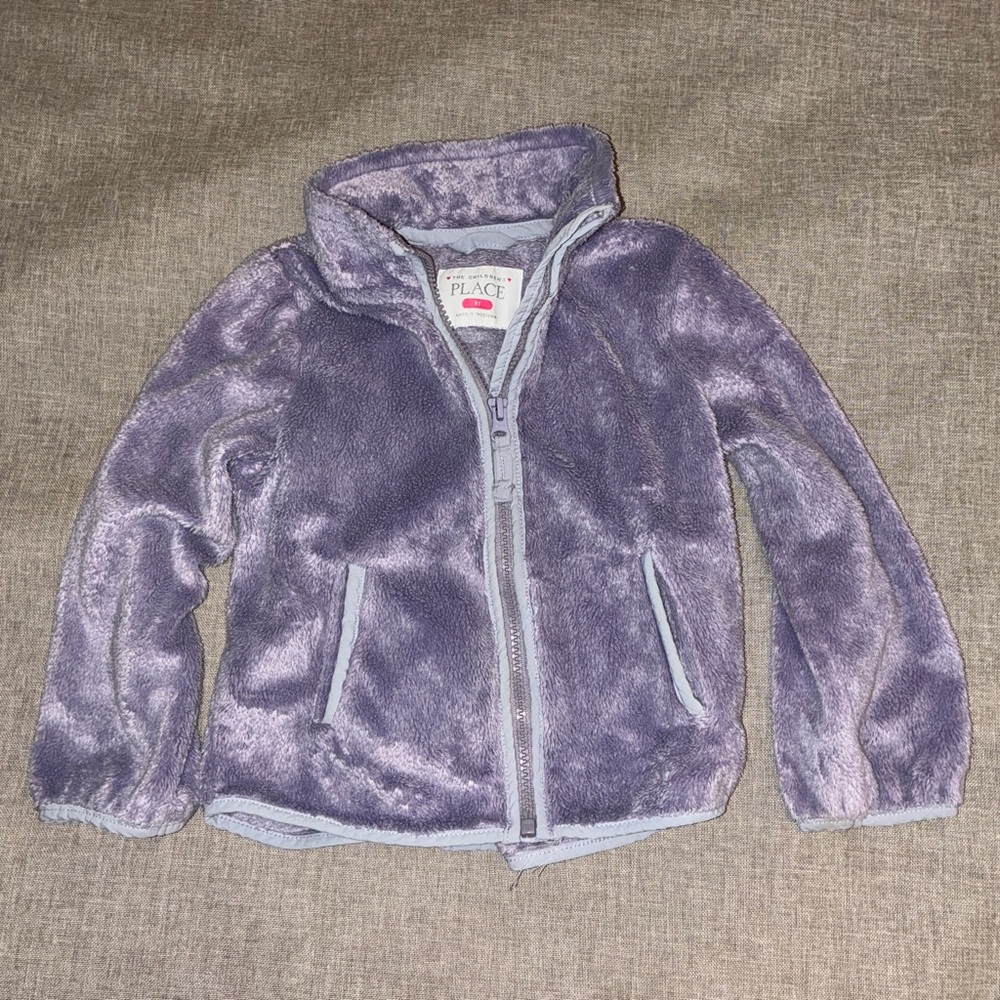 The Children's Place Lavender Fleece Jacket
